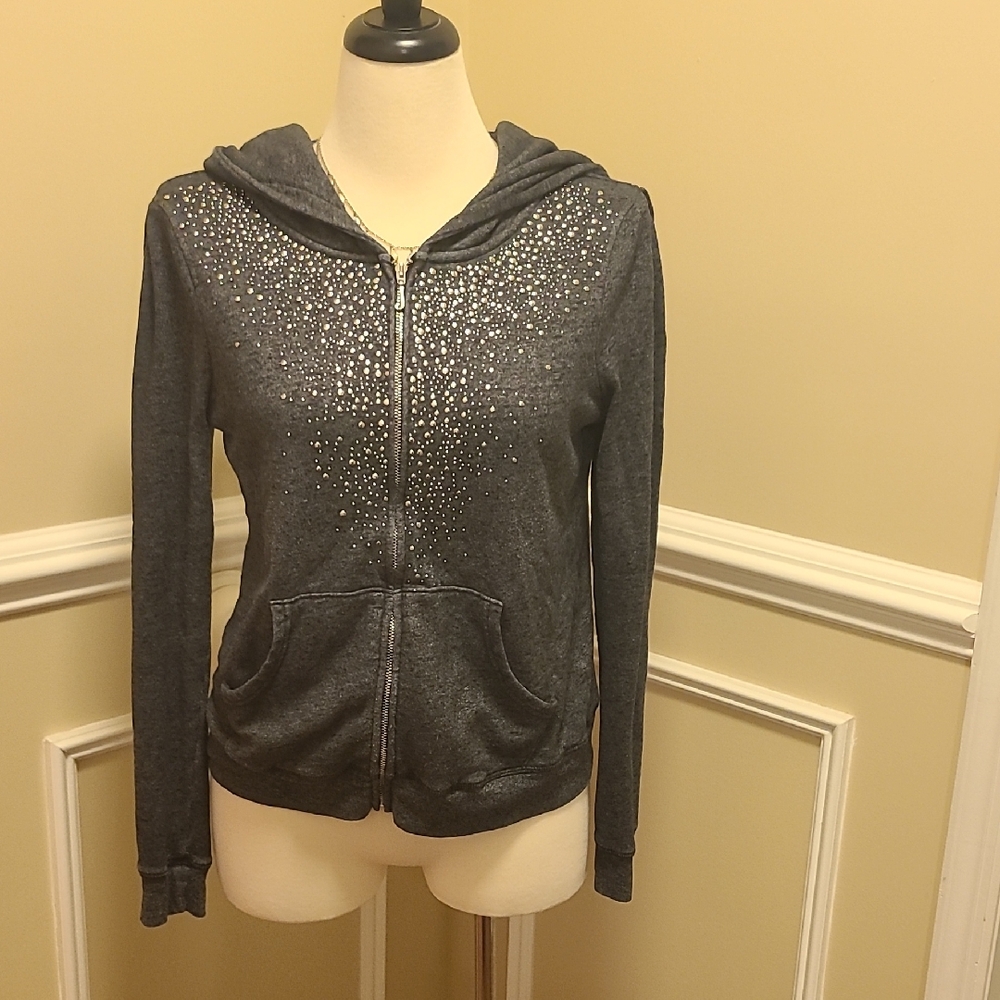 Vintage Juicy Couture Dark Gray Zipup Sweatshirt